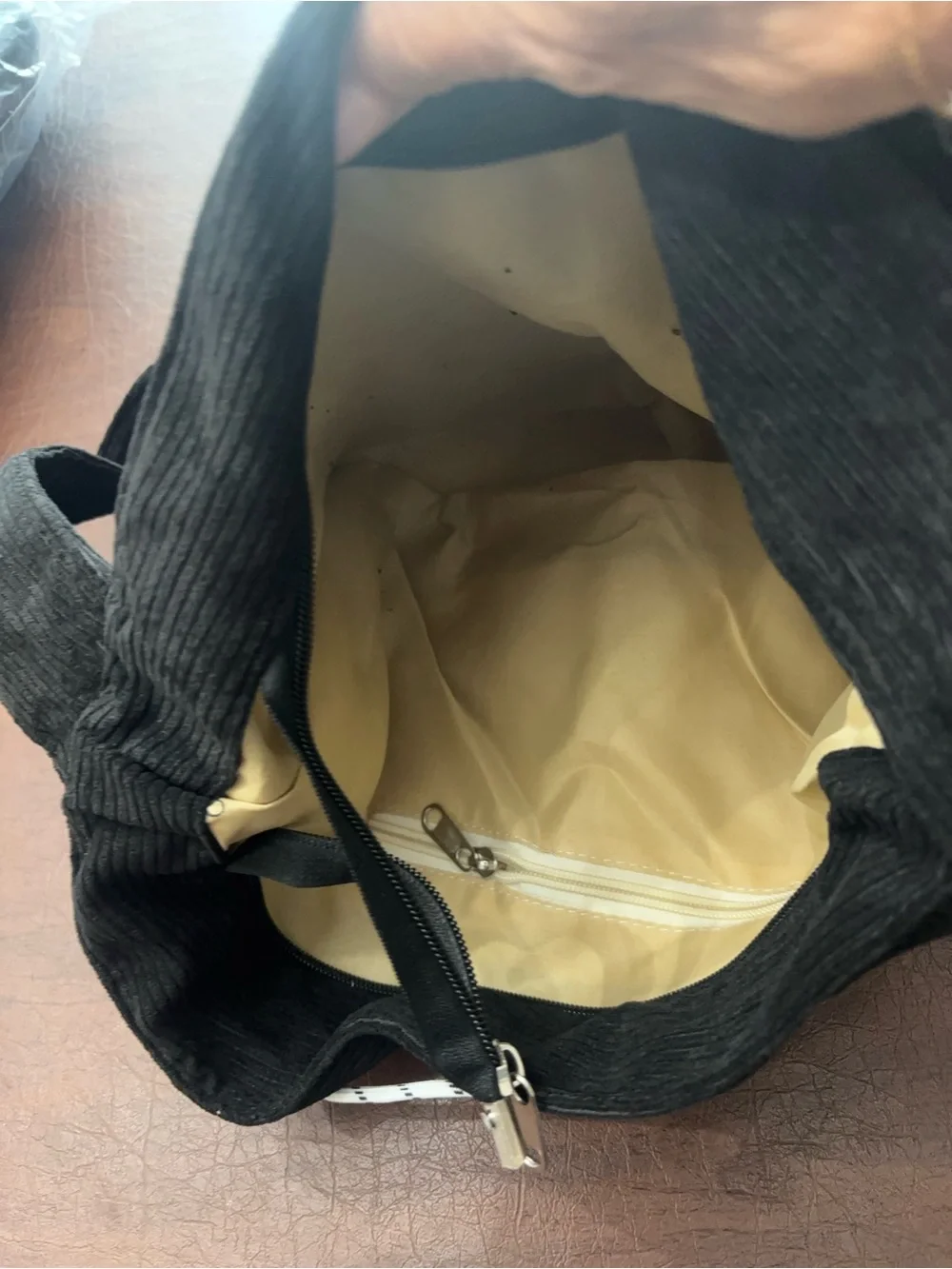 Corduroy Crossbody Bag